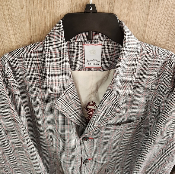 Maxwell Spence London Plaid Casual Blazer - Picture 7 of 16